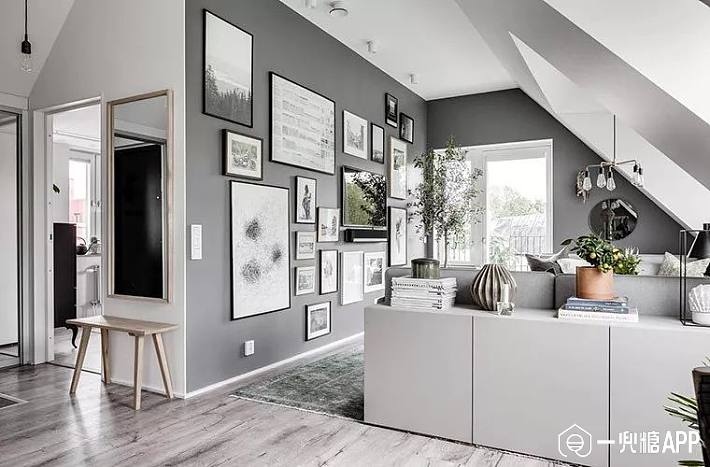 这三种墙面颜色肯定让小户型更北欧风、更高阶