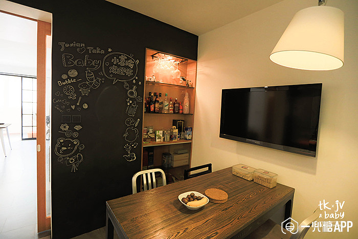 【案例合集】晒家屋主告诉你,黑板墙可以出现