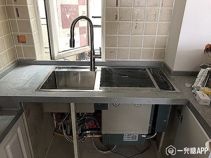 【帅帅少·中旅城仕公馆】安装洗碗机水槽