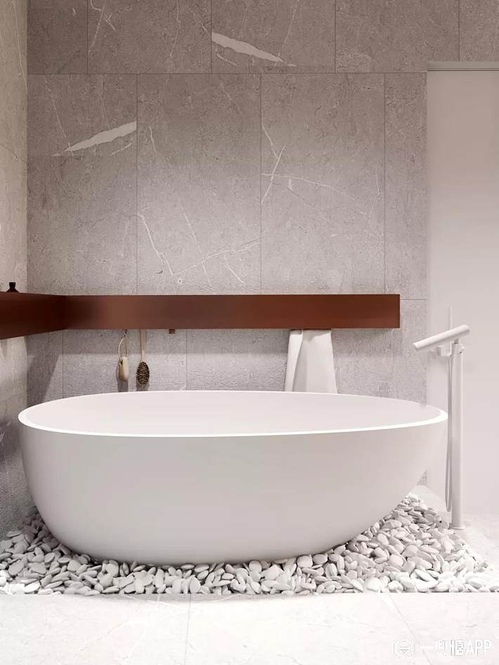 一家三口85㎡幸福蓝:女主人的2卧设计,每一平