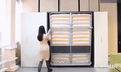 双层折叠床