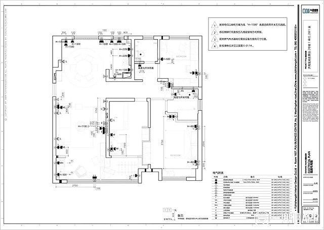 所以会按照准确的改造方案预收水电路改造费用,施工工人会按照此图纸