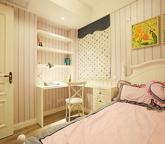 【图】<em>女儿</em>的<em>房间</em> 必须粉嫩实用家装样板房装