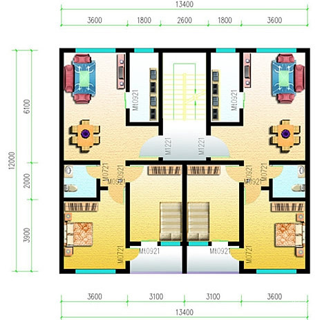 购房者如何看房屋图纸?房屋平面图简单解释-一