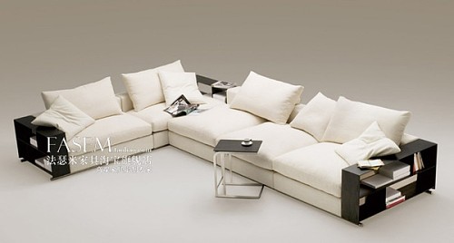 【图】北欧宜家,沙发法瑟米沙发 转角沙发 羽绒