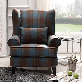 【图】沙发,北欧宜家美式乡村沙发老虎椅单人