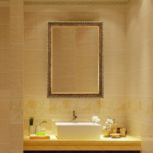 【图】镜,欧式欧式浴室镜子 玄关梳妆镜壁挂 装