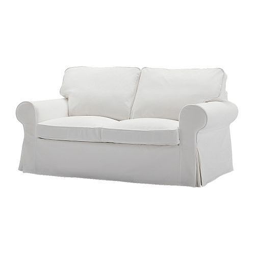 宜家IKEA代购北京 爱克托 双人沙发 布勒丁 白