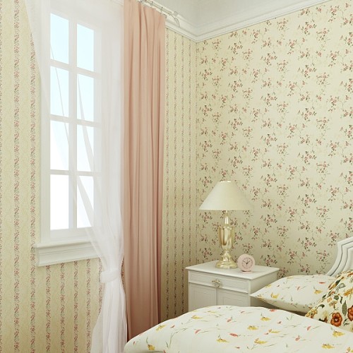 【图】【<em>天猫</em>预售】旗航壁纸 田园<em>小碎花</em>无纺