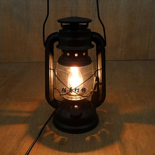 欧式铁艺复古马灯 简约田园卧室床头灯 客厅灯