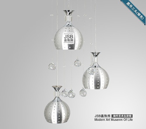 嘉饰邦 简约现代灯具餐厅灯卧室灯客厅灯水晶