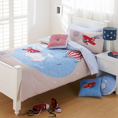 环球世界*儿童床品三件套、四件套 被套枕套床