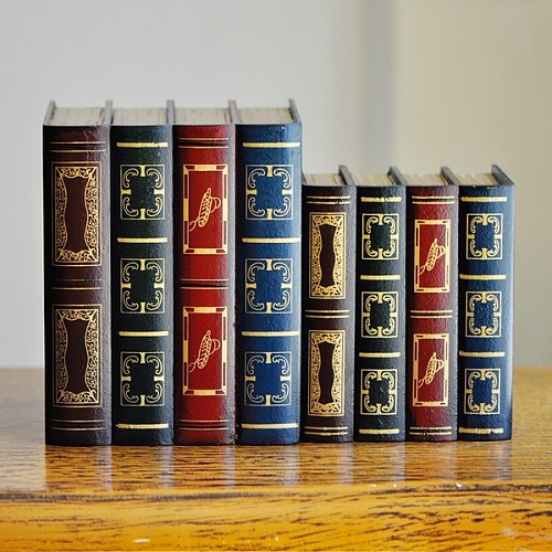 特价4折 复古书本收纳盒置物摆件 欧式大号木