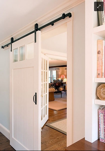 谷仓门 美式谷仓门 barn door 谷仓门轨道\/五金