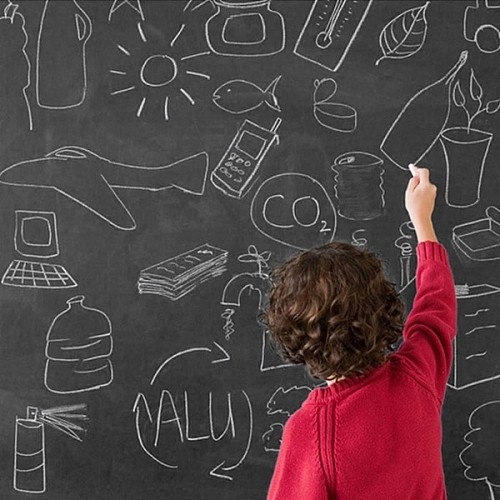 黑板贴纸 加厚 儿童房间涂鸦墙 可移除墙贴教室