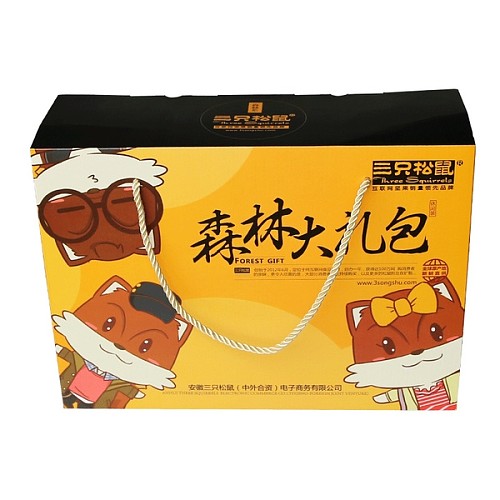 【三只松鼠_大礼包D套餐】零食礼包特产坚果