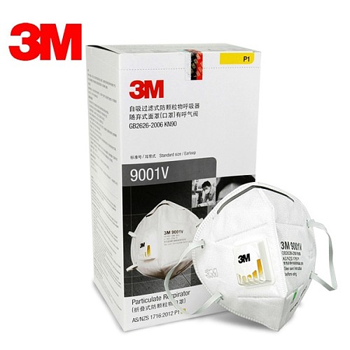 3M口罩 9001V 防雾霾防PM2.5口罩带呼吸