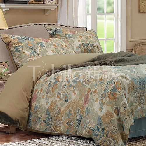 Tohila 美式床品四件套 1.5m 1.8m床 欧美风全棉