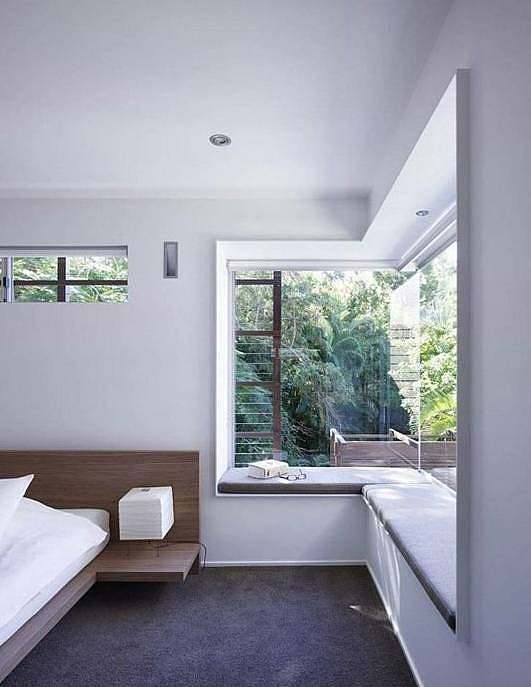 转角大飘窗观景好去处. 当然首先,得有景.