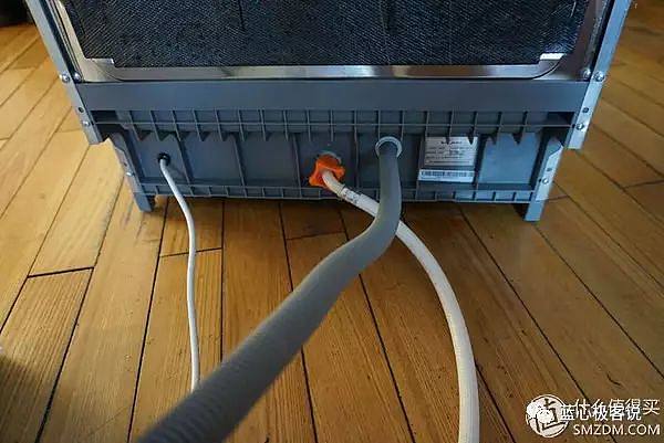 达人说 我只吃饭不洗碗:美的家用全自动洗碗机3905  如果你家中进排水