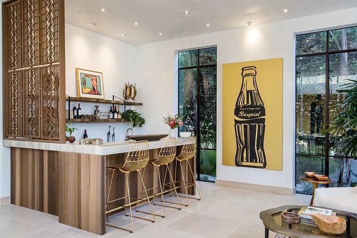 吧台设计:理想的吧台高度?常见的材质?桌椅该怎么配搭?