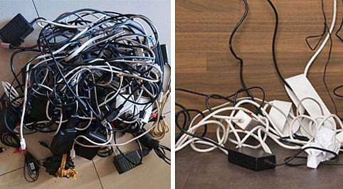 杂乱的数据线怎么收纳?强迫症真的不看一下吗!