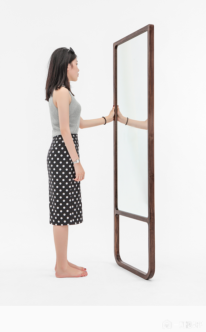 盘点全网高颜值北欧风穿衣镜,让你每天越看越美