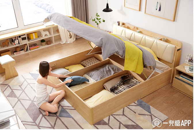 居家|这样炫酷的收纳床,好看到没朋友