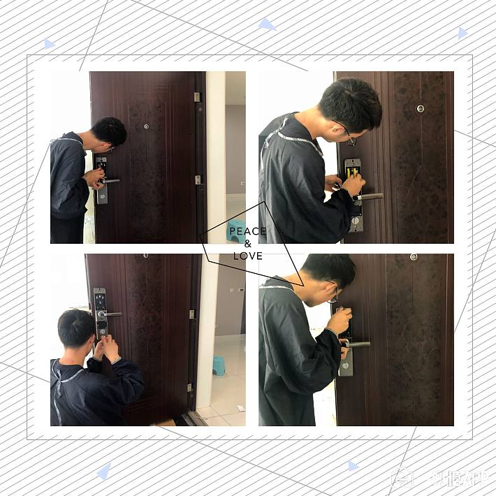 湘湘亲测联想lecoo智能指纹锁--安全就是这么简单   安装预约比较简单