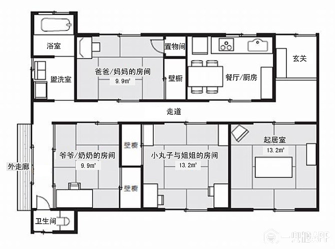 哆啦a梦生日,你参观大雄家复式二层楼没?