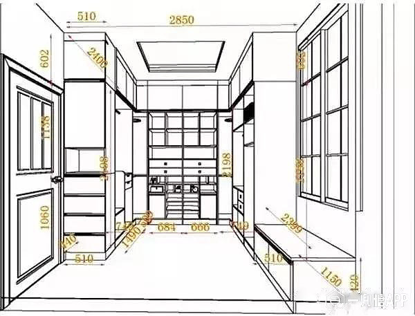 看完这27张设计图,你也可以成为专业的衣柜设计师.